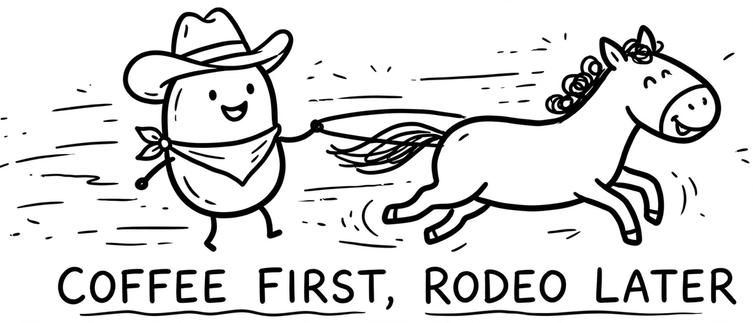 Coffee First, Rodeo Later Cowboy 11oz Accent Mug